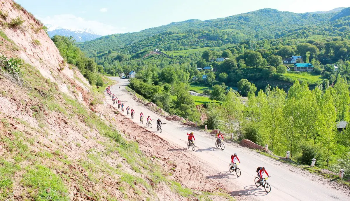 Arslanbob Bike Challenge, Jalal-Abad Region, Kyrgyzstan