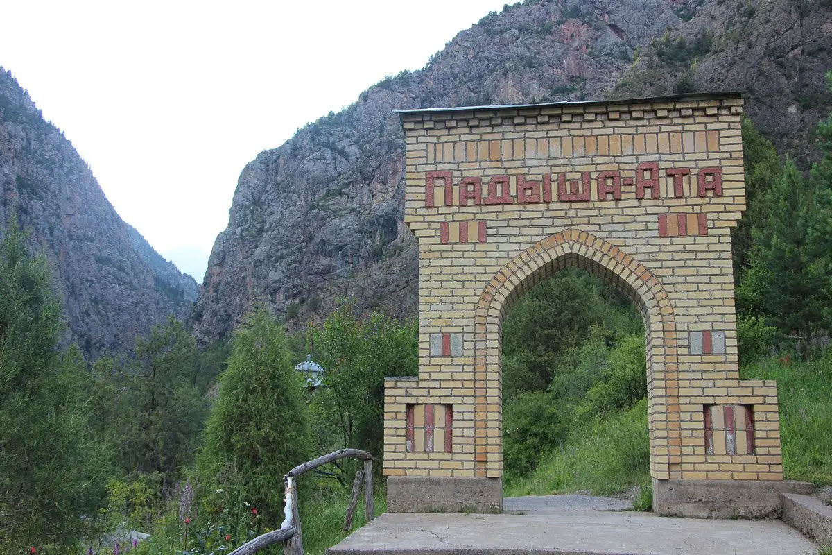 Padysha-Ata in Jalal-Abad Region, Kyrgyzstan