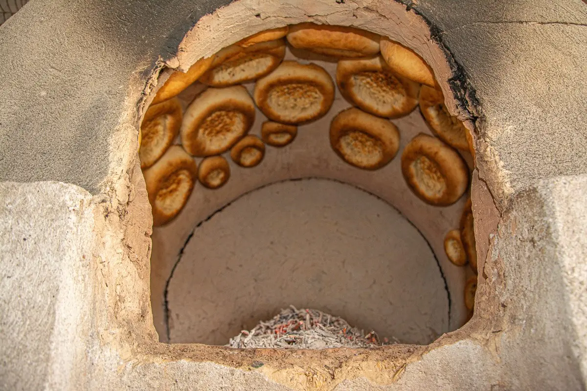 Jalal-Abad City Bread Making Workshop, Bread Cooking in Tandoor Oven - Kyrgyzstan