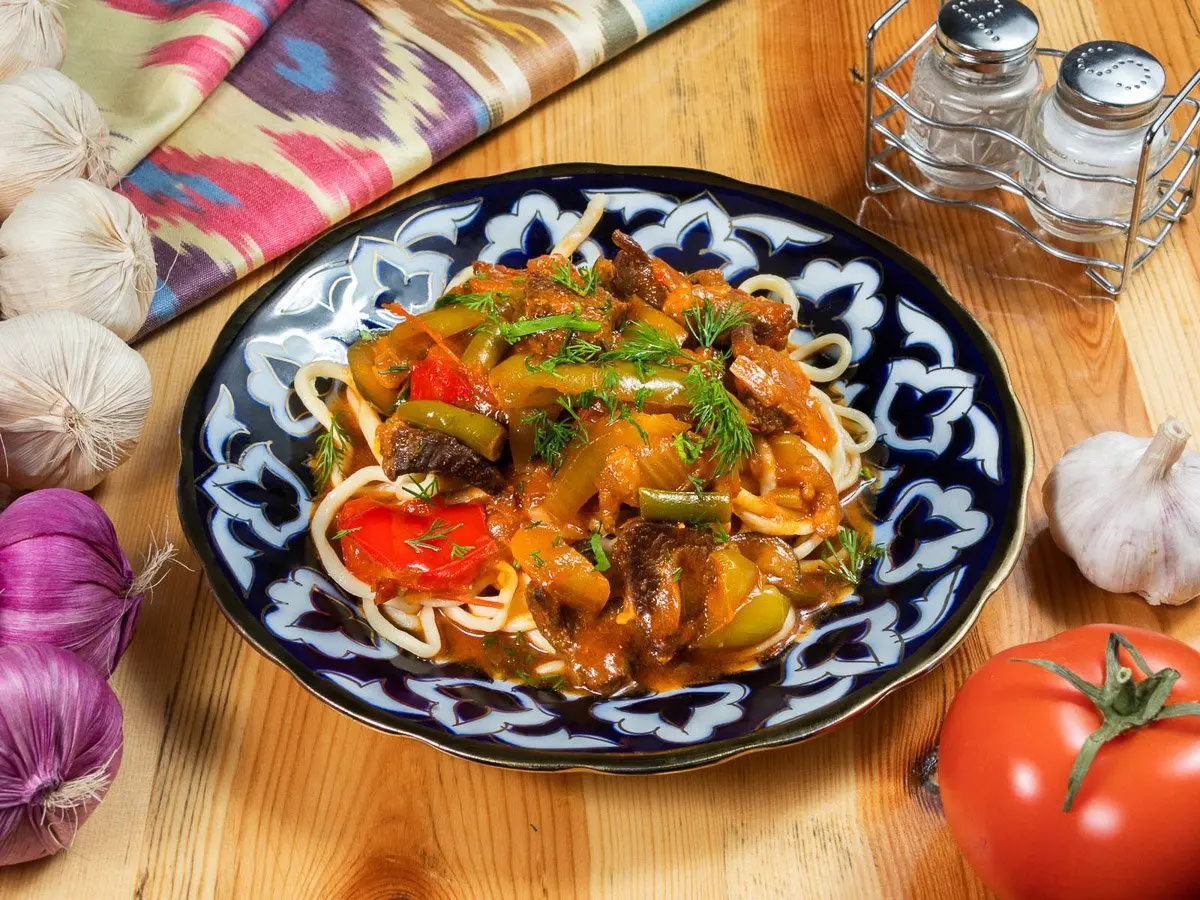 Jalal-Abad Food Tour, Lagman - Kyrgyzstan