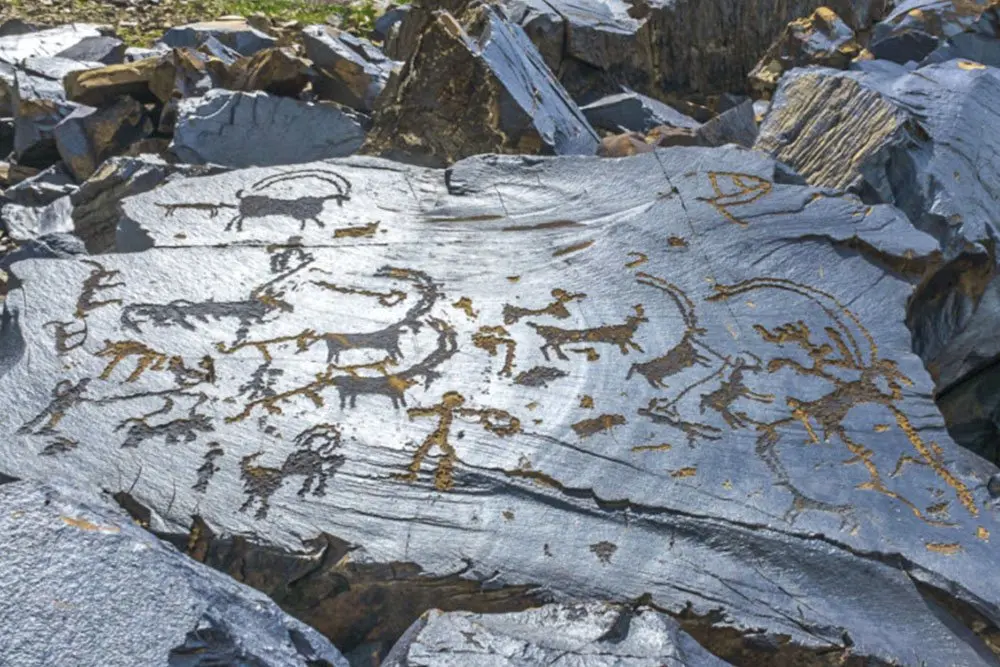 Saimaluu-Tash Petroglyphs Heritage Tour (2 days), Jalal-Abad Region, Kyrgyzstan